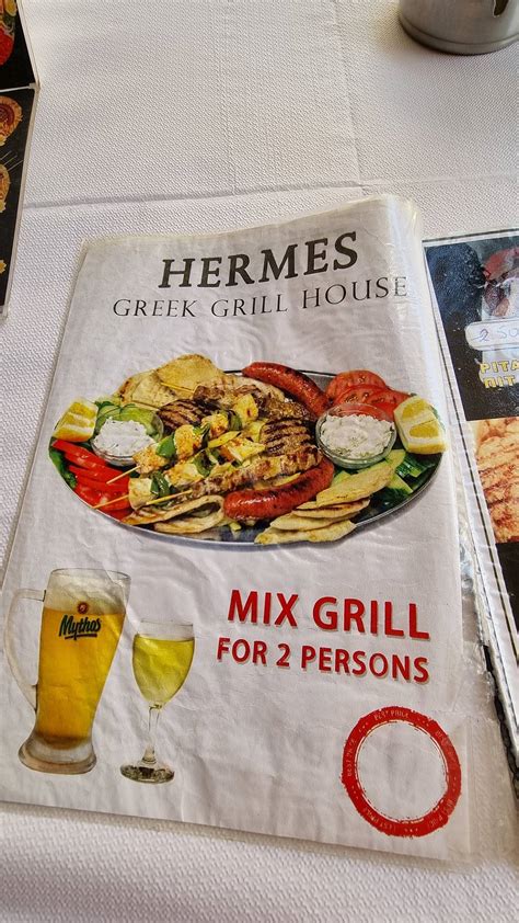 hermes pizza menu|Hermes restaurant rhodes.